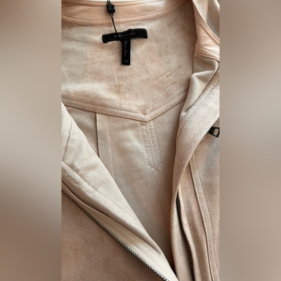 BCBGMaxAzria Blush Midi Dress with 3/4 Sleeves - Picture 11 of 12